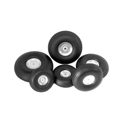 Koło gumowe PU + felga aluminiowa 57mm / 2,25 cala MSP - MSP3-00085